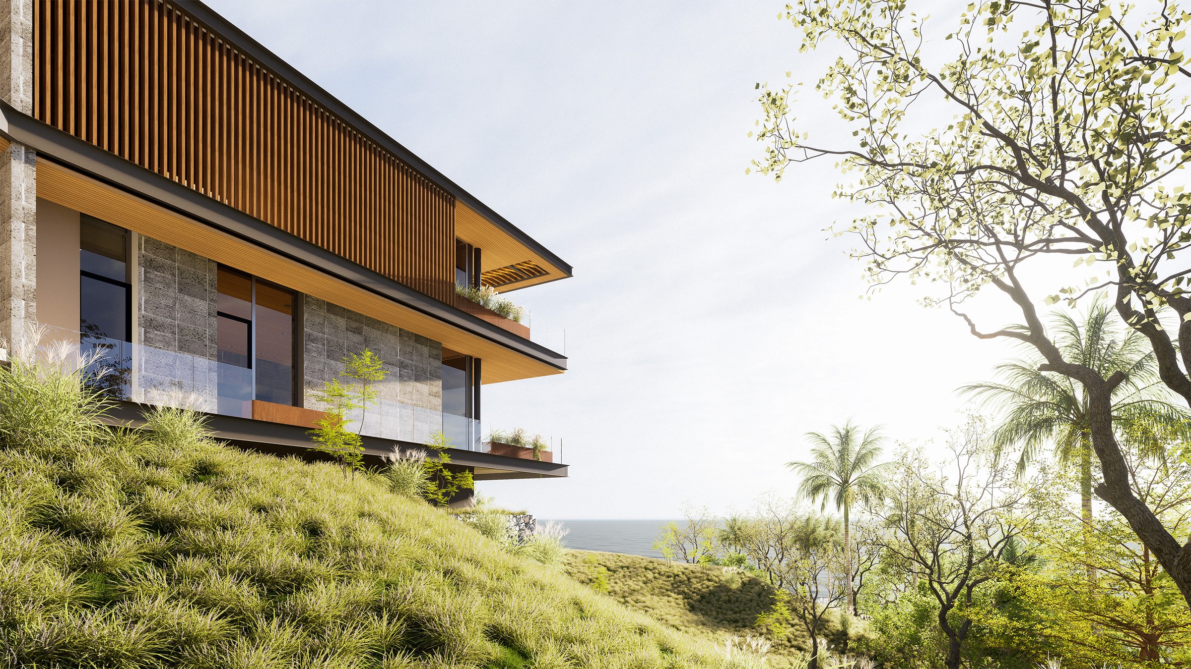 Lookout Villa — residential architecture, Guanacaste, Costa Rica